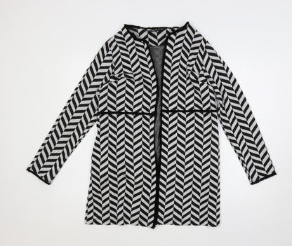 Womens UK Size S Wallis Black Cardigan Jumper