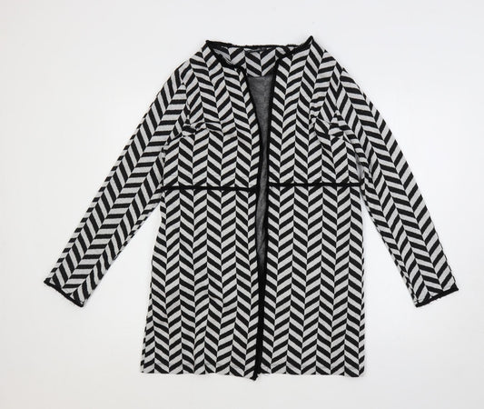 Womens UK Size S Wallis Black Cardigan Jumper