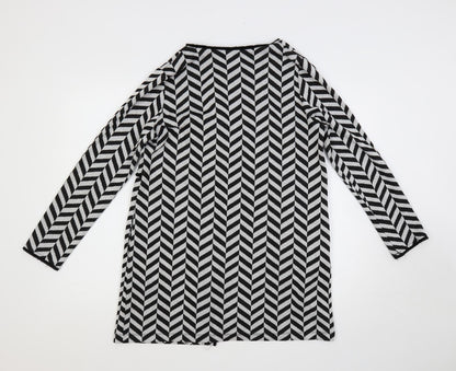Womens UK Size S Wallis Black Cardigan Jumper