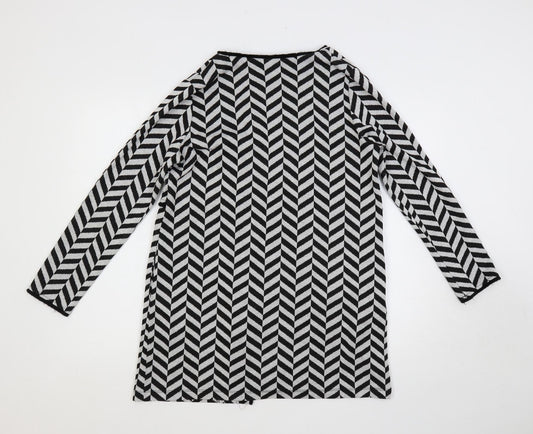 Womens UK Size S Wallis Black Cardigan Jumper