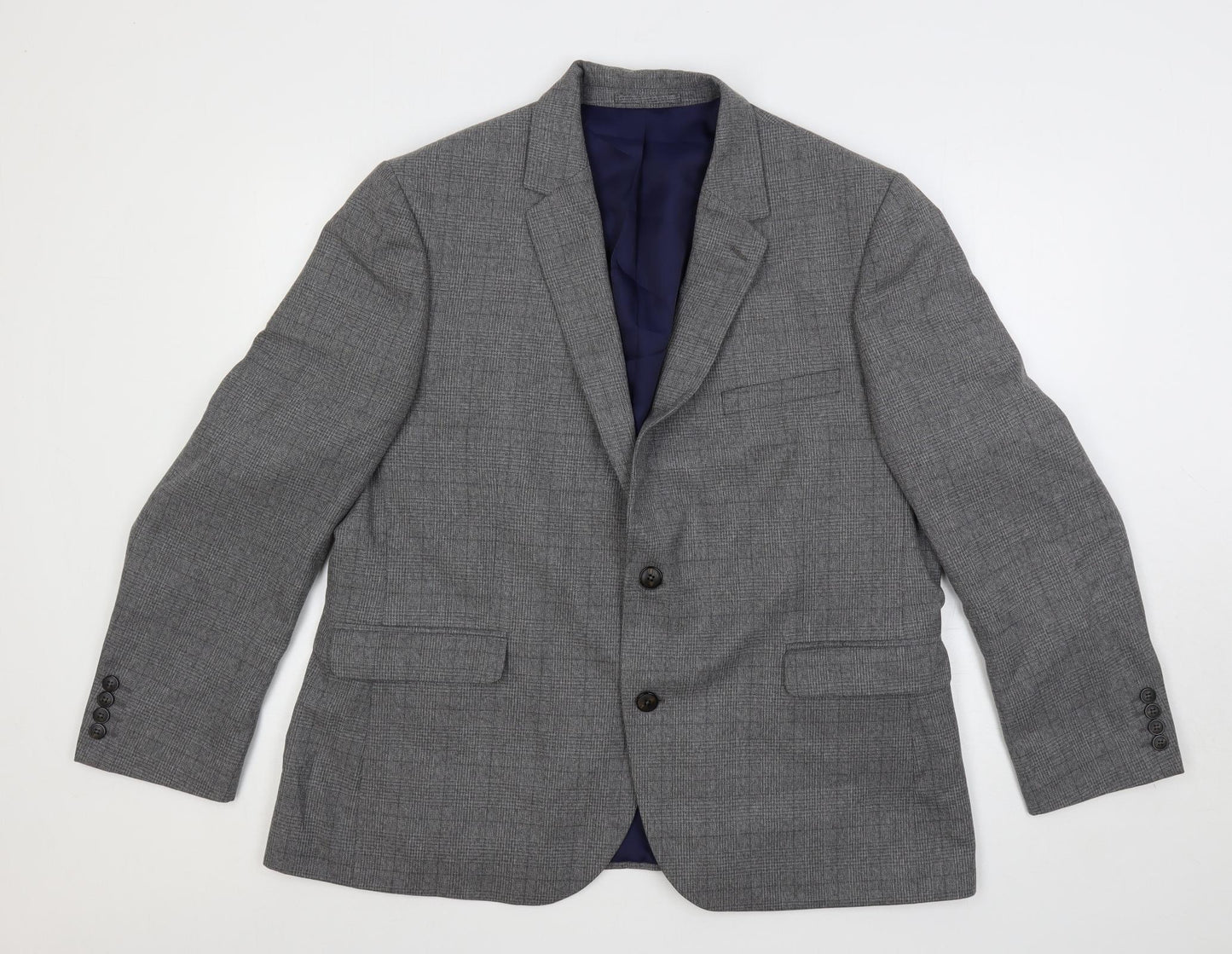 Mens UK Size 46 Marks and Spencer Regular Grey Suit Jacket