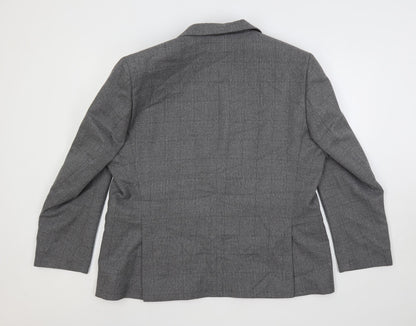 Mens UK Size 46 Marks and Spencer Regular Grey Suit Jacket