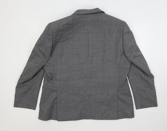 Mens UK Size 46 Marks and Spencer Regular Grey Suit Jacket