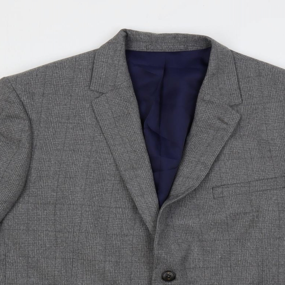 Mens UK Size 46 Marks and Spencer Regular Grey Suit Jacket