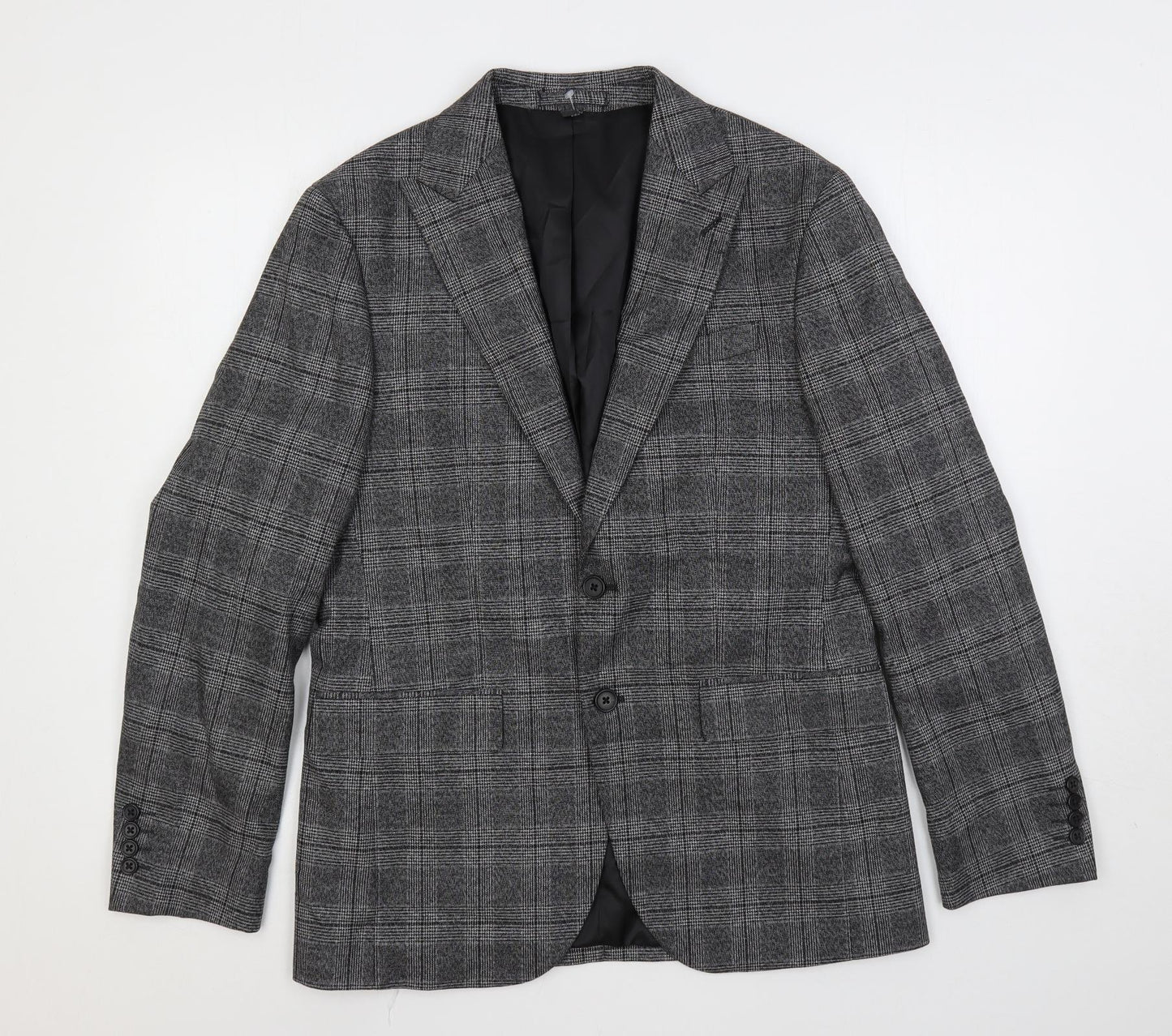 Mens UK Size 38 Marks and Spencer Regular Grey Suit Jacket