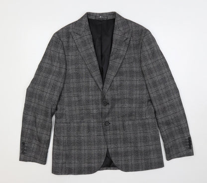 Mens UK Size 38 Marks and Spencer Regular Grey Suit Jacket