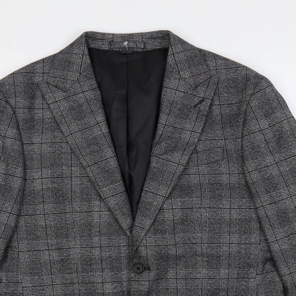 Mens UK Size 38 Marks and Spencer Regular Grey Suit Jacket