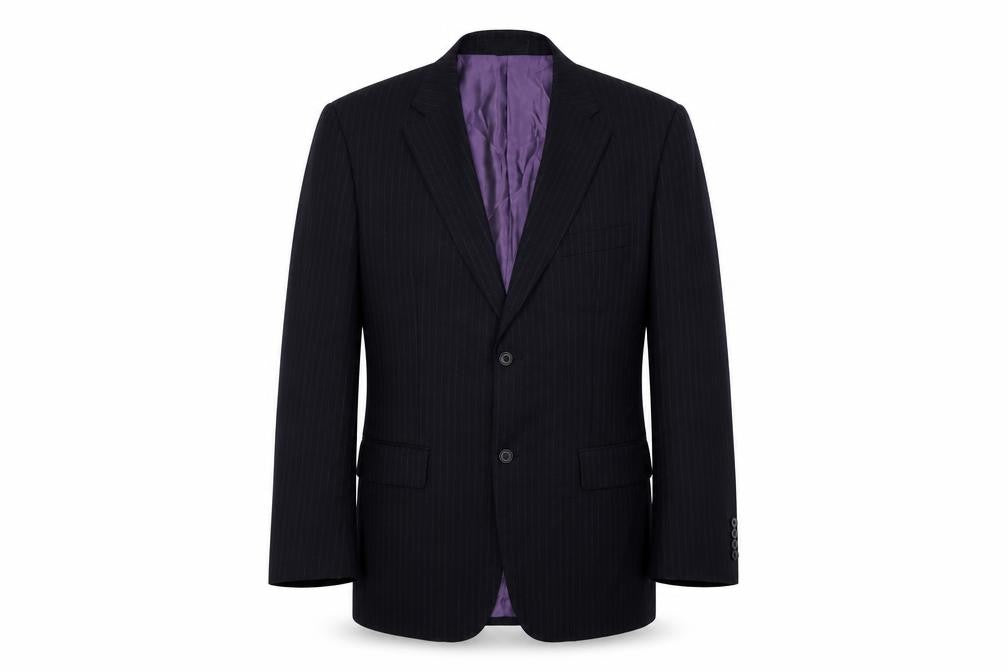 Mens UK Size 44 Greenwoods Regular Blue Suit Jacket