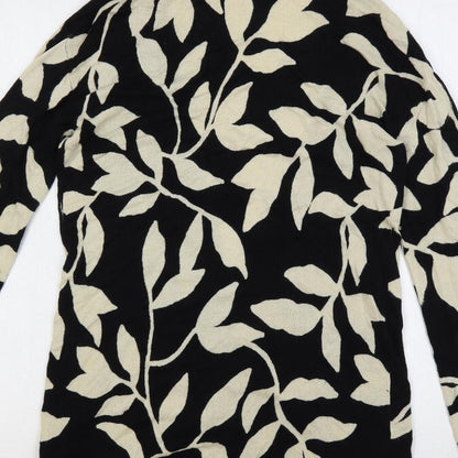 Womens UK Size XS Marks and Spencer Black Cardigan Jumper