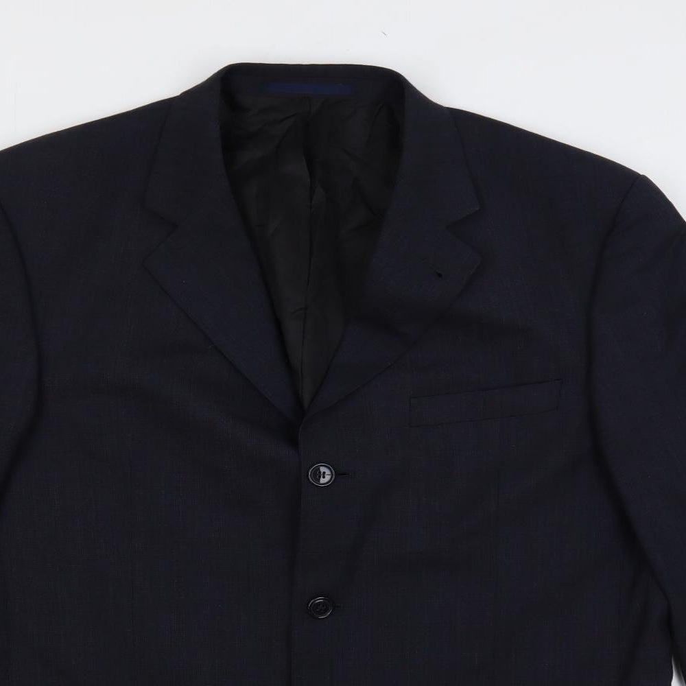 Mens UK Size 42 NEXT Regular Blue Suit Jacket