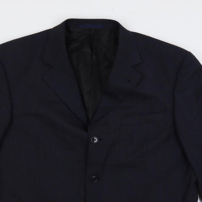 Mens UK Size 42 NEXT Regular Blue Suit Jacket