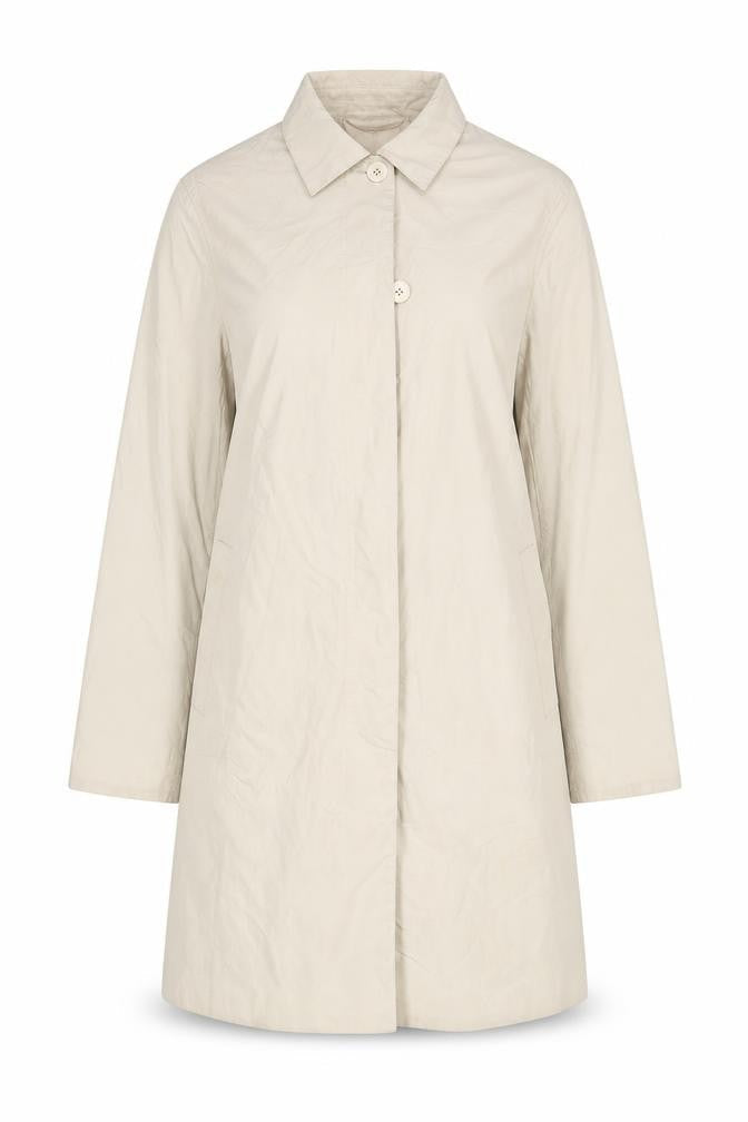 Womens UK Size S Great Plains Beige Overcoat