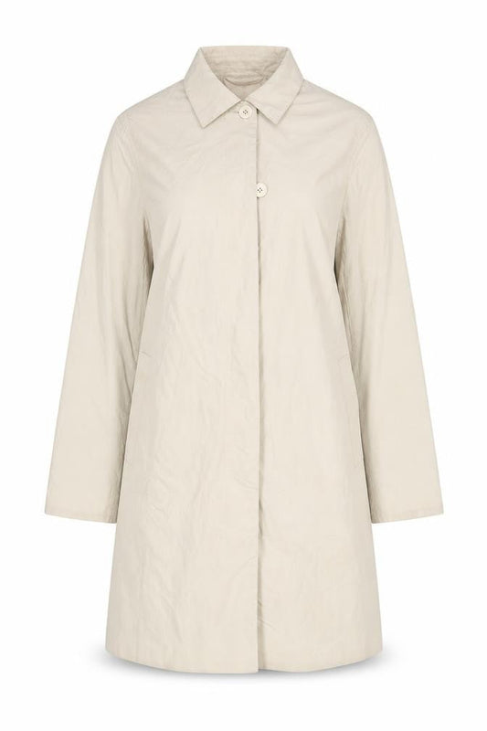 Womens UK Size S Great Plains Beige Overcoat