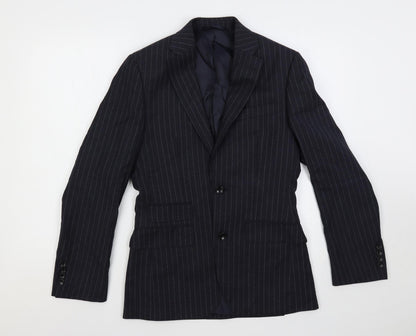 Mens UK Size 34 Moss 1851 Regular Blue Suit Jacket