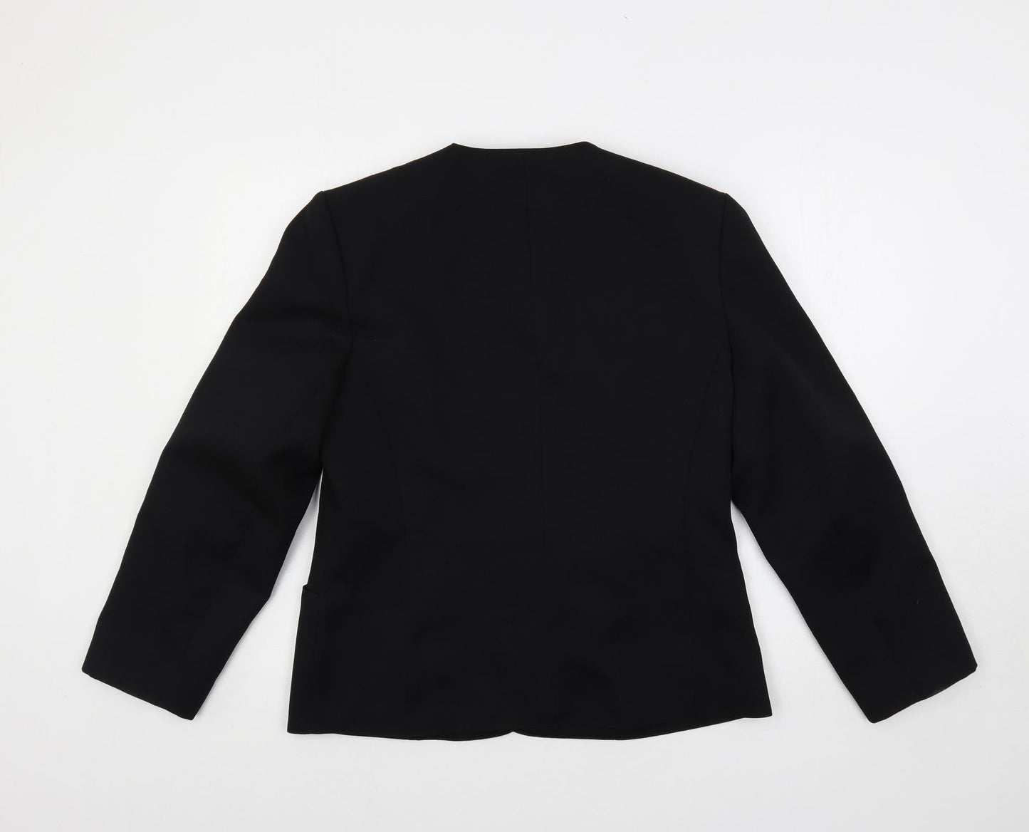 Womens UK Size 14 Classic Woman Black Jacket