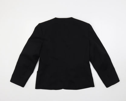 Womens UK Size 14 Classic Woman Black Jacket