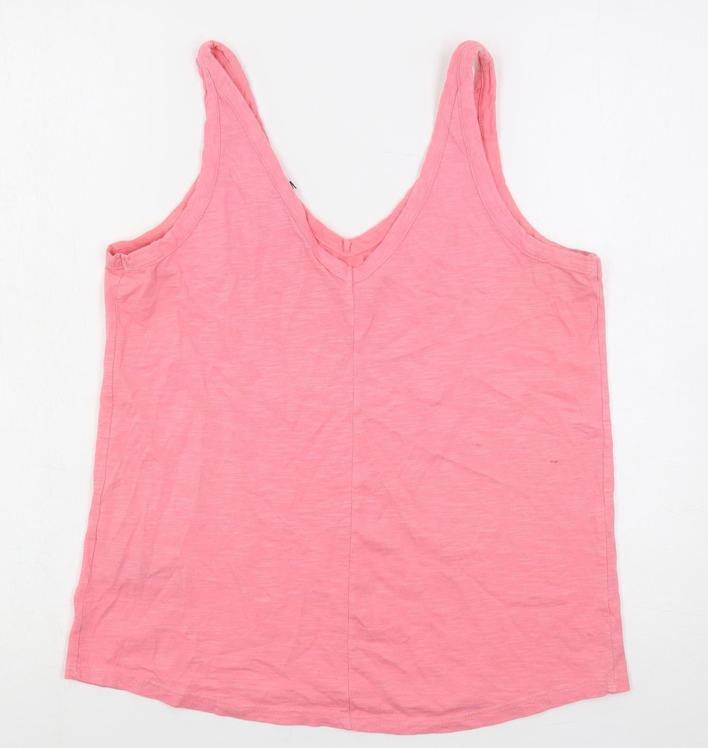 Womens UK Size 10 NEXT Pink Basic Tank