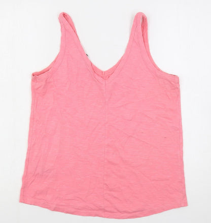 Womens UK Size 10 NEXT Pink Basic Tank