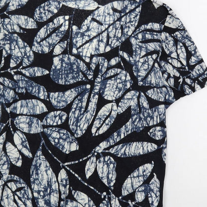 Womens UK Size M CC Blue Basic T-Shirt