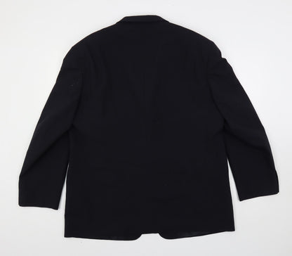 Mens UK Size 44 Marks and Spencer Regular Blue Suit Jacket