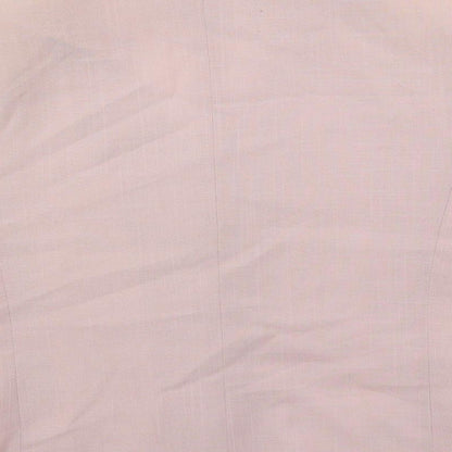 Vivienne Lawrence Womens Pink Jacket Blazer Size 14 Button