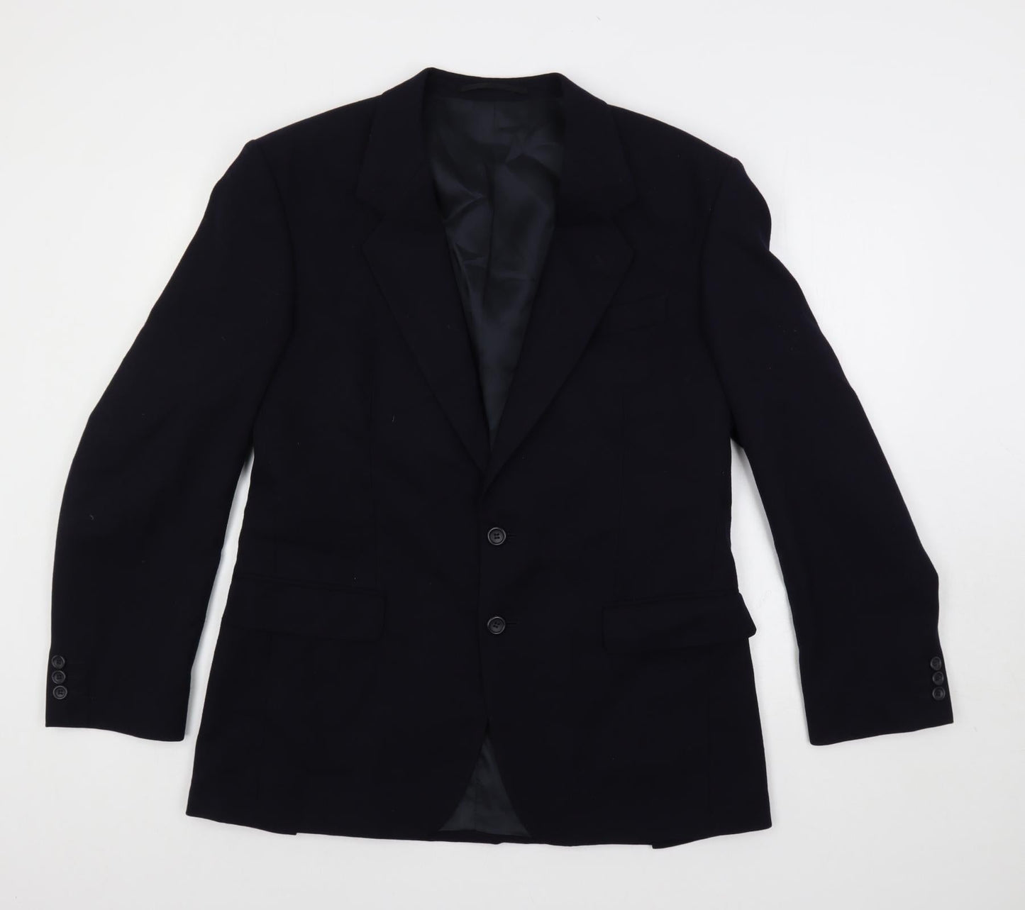 Mens UK Size 40 Varteks Regular Blue Suit Jacket