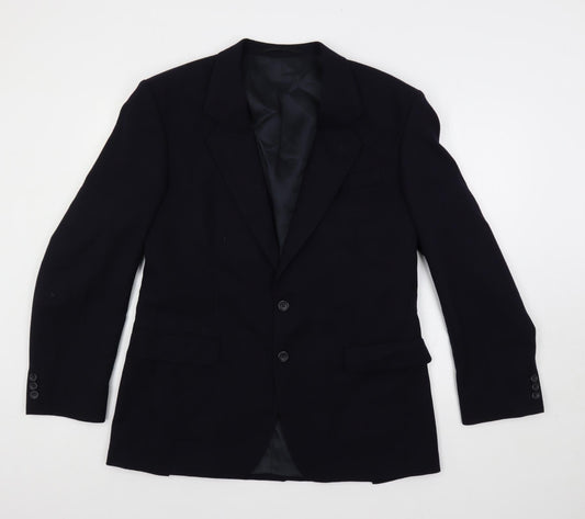 Mens UK Size 40 Varteks Regular Blue Suit Jacket