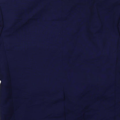 Lorenzo Mens Blue Polyester Jacket Suit Jacket Size 36 Regular