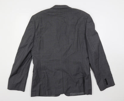 Mens UK Size 42 French Connection Regular Grey Suit Jacket