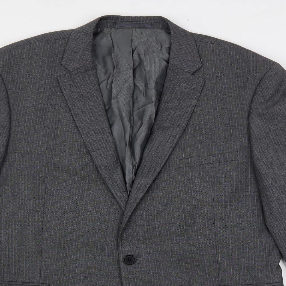 Mens UK Size 42 French Connection Regular Grey Suit Jacket