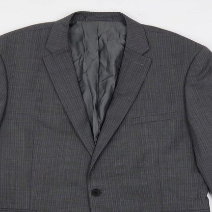 Mens UK Size 42 French Connection Regular Grey Suit Jacket