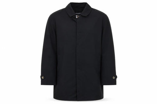 Mens UK Size M Dannimac Black Overcoat