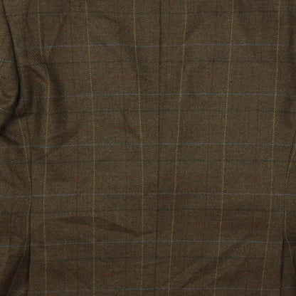 Mens UK Size 44 Blazer Regular Brown Suit Jacket