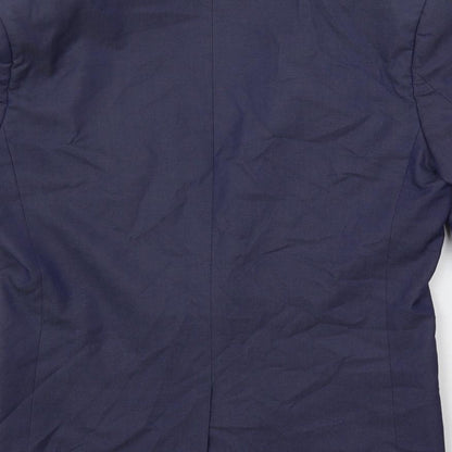 Mens UK Size 38 Marks and Spencer Regular Blue Suit Jacket