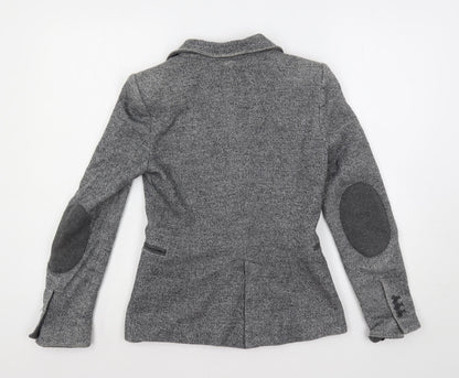 Womens UK Size XS Zara Grey Jacket