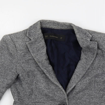Womens UK Size XS Zara Grey Jacket