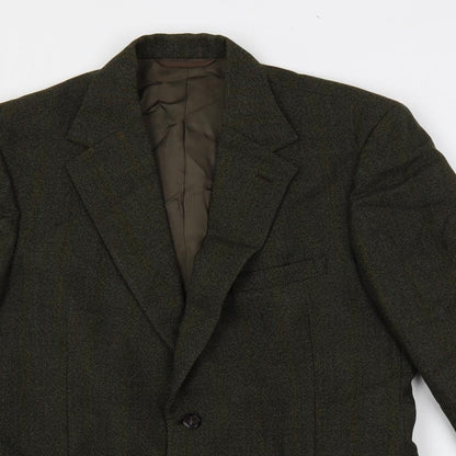 Mens UK Size 36 Burton Regular Green Suit Jacket