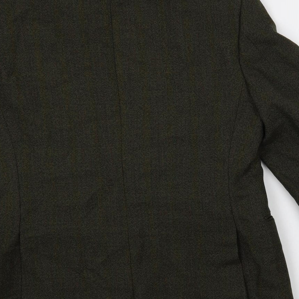 Mens UK Size 36 Burton Regular Green Suit Jacket