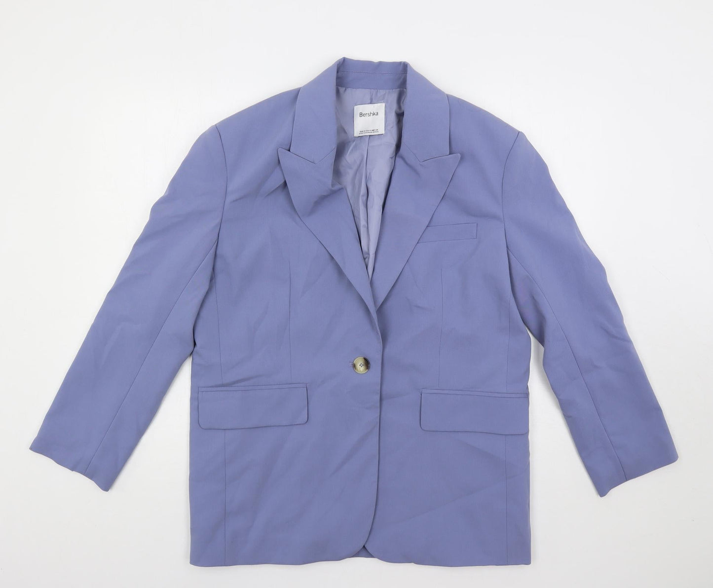 Womens UK Size XS Bershka Blue Jacket