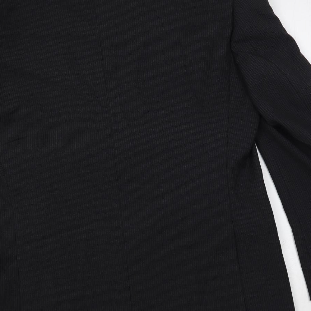 Mens UK Size 40 Marks and Spencer Regular Black Suit Jacket