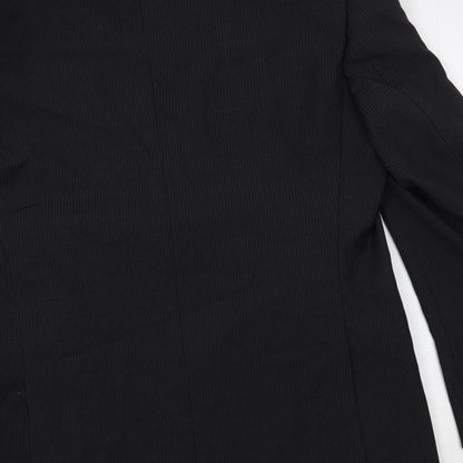 Mens UK Size 40 Marks and Spencer Regular Black Suit Jacket