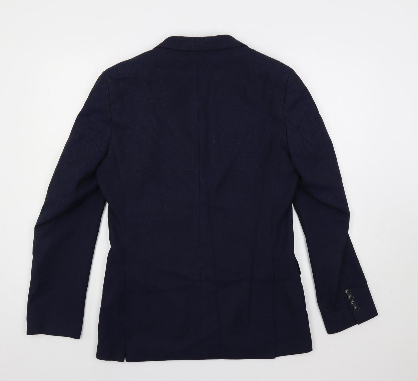 Mens UK Size 38 Marks and Spencer Regular Blue Suit Jacket