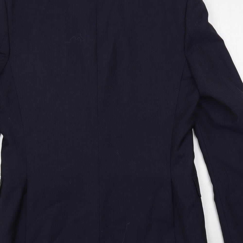 Mens UK Size 38 Marks and Spencer Regular Blue Suit Jacket