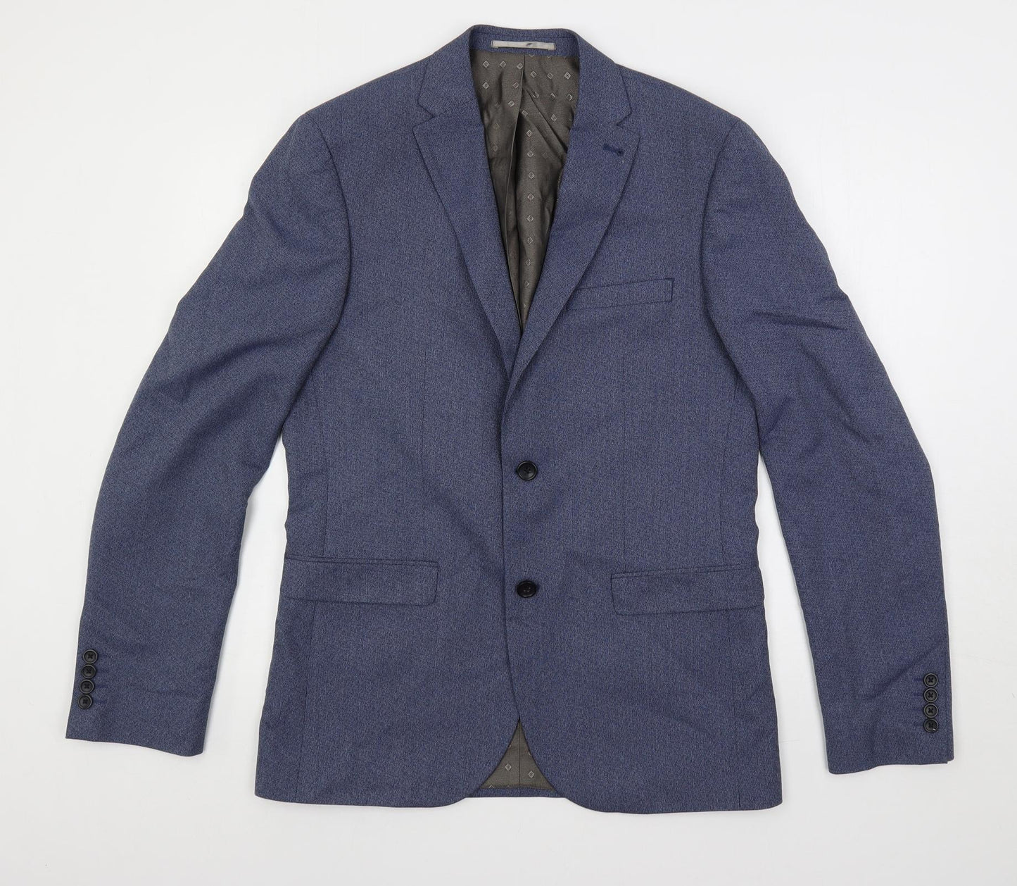 Mens UK Size 40 NEXT Regular Blue Suit Jacket