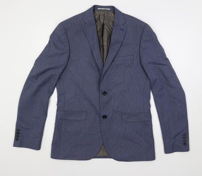 Mens UK Size 40 NEXT Regular Blue Suit Jacket