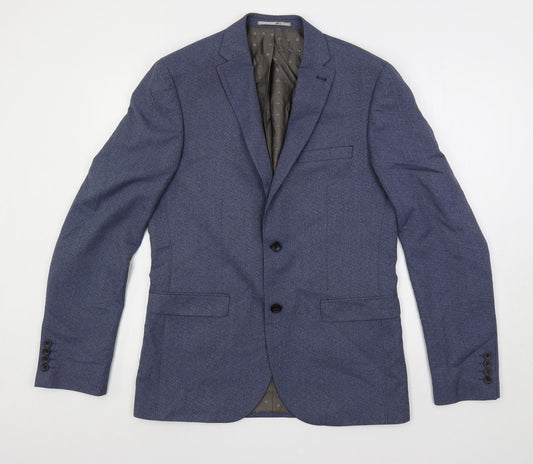 Mens UK Size 40 NEXT Regular Blue Suit Jacket