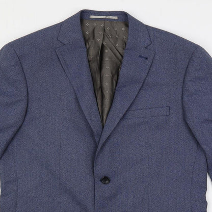 Mens UK Size 40 NEXT Regular Blue Suit Jacket