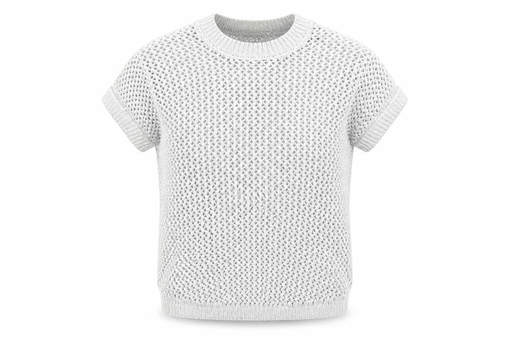 Womens UK Size 8 ASOS Silver Pullover Jumper