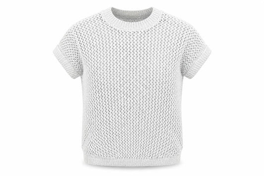 Womens UK Size 8 ASOS Silver Pullover Jumper