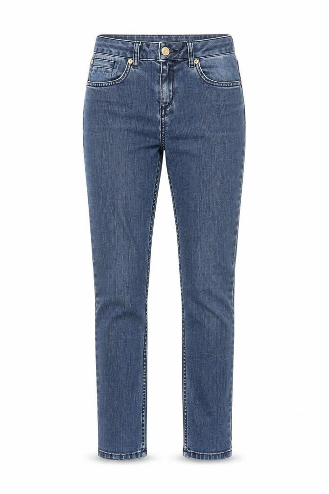 Womens UK Size 28 in Topshop Regular Fit Straight Blue Jeans